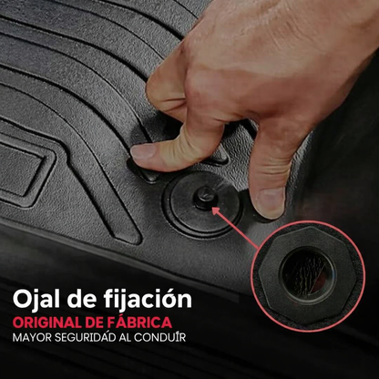 Kit Alfombras 3D Tipo Bandeja sin Baúl